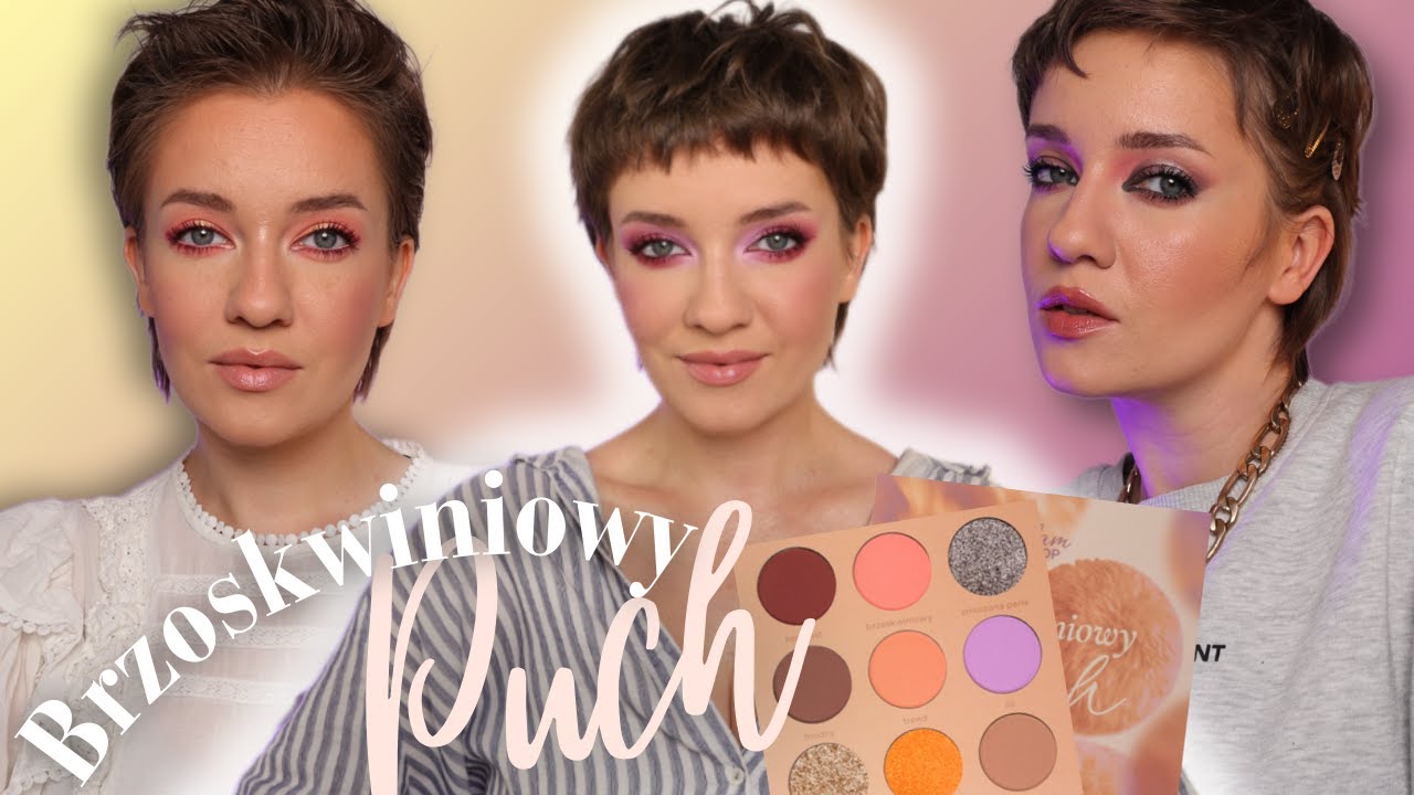 Glamshop Brzoskwiniowy Puch - 3 makijaże i recenzja