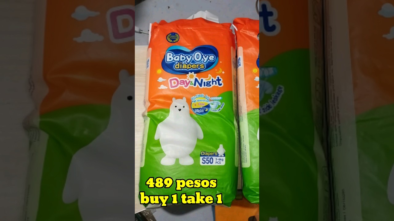 BUY 1 TAKE 1 DIAPER (Unboxing) #shorts #shopeeunboxing #unboxing #shopee #review #diaper