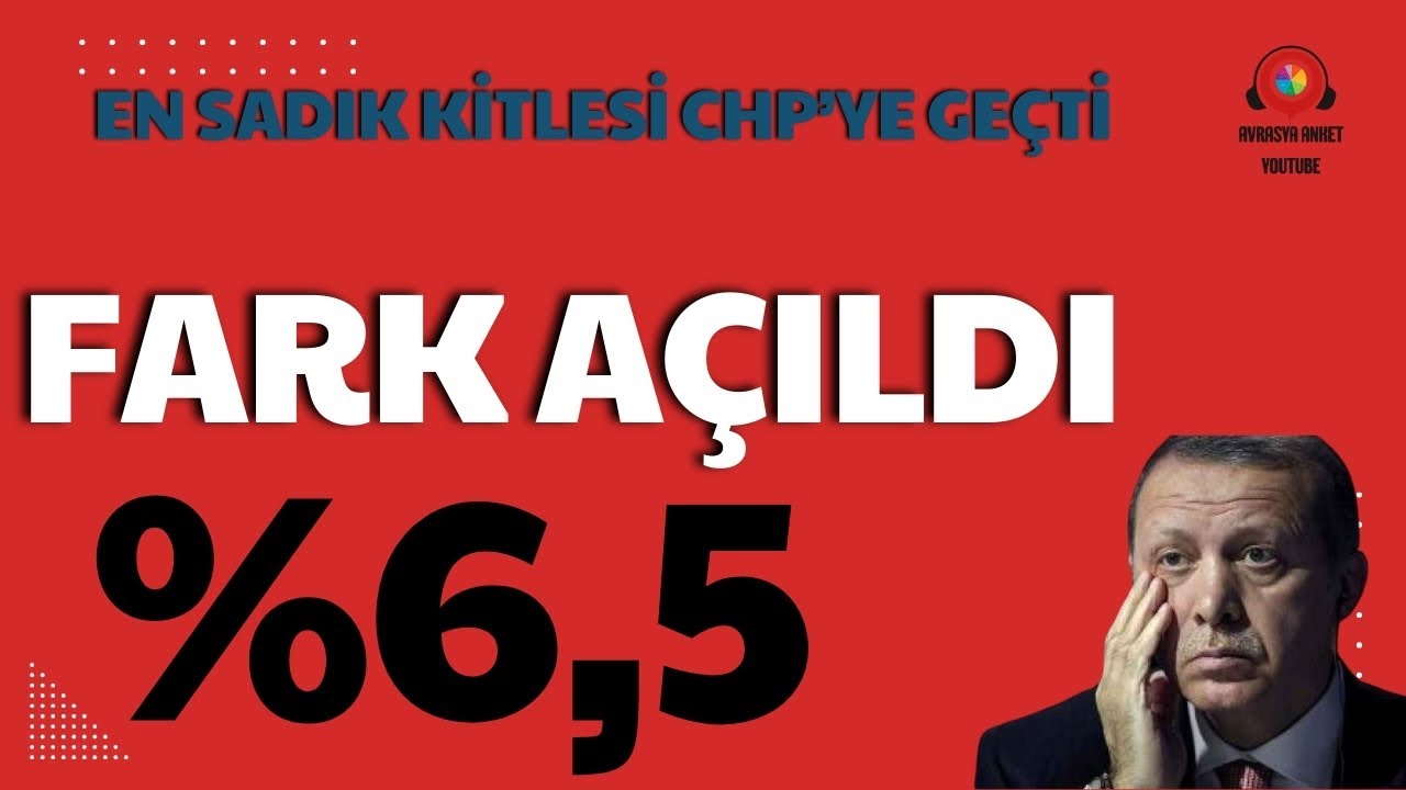 KEMİK KİTLE KIRILDI / CHP FARK ATTI