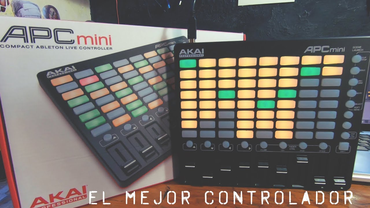 Este juguete hace música solo - AKAI apc mini