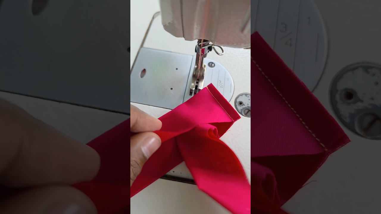 Easy sewing method #shorts #tips
