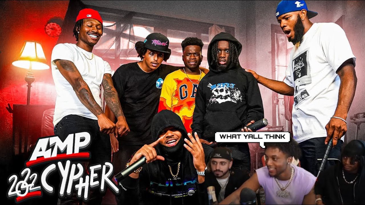 YourRAGE, Ski Mask The Slump God, DJ Scheme Rates AMP Cypher