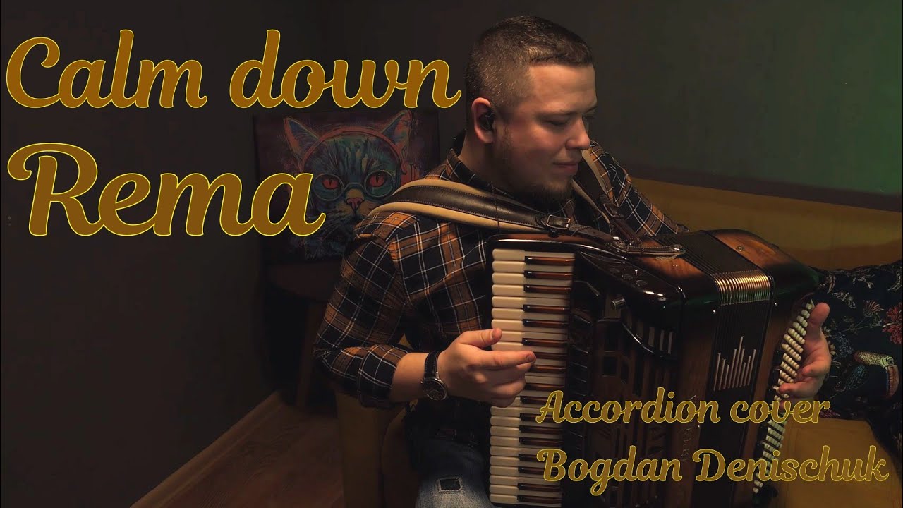 Rema - Calm down 🔥 (accordion cover Bogdan Denischuk) #accordion #music #cover #popular