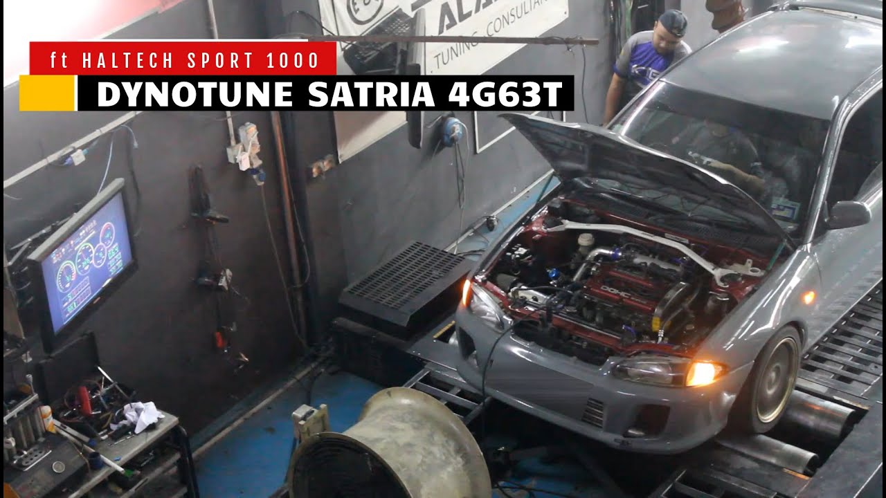 DYNOTUNED: Satria 4G63T | Haltech Sport 1000