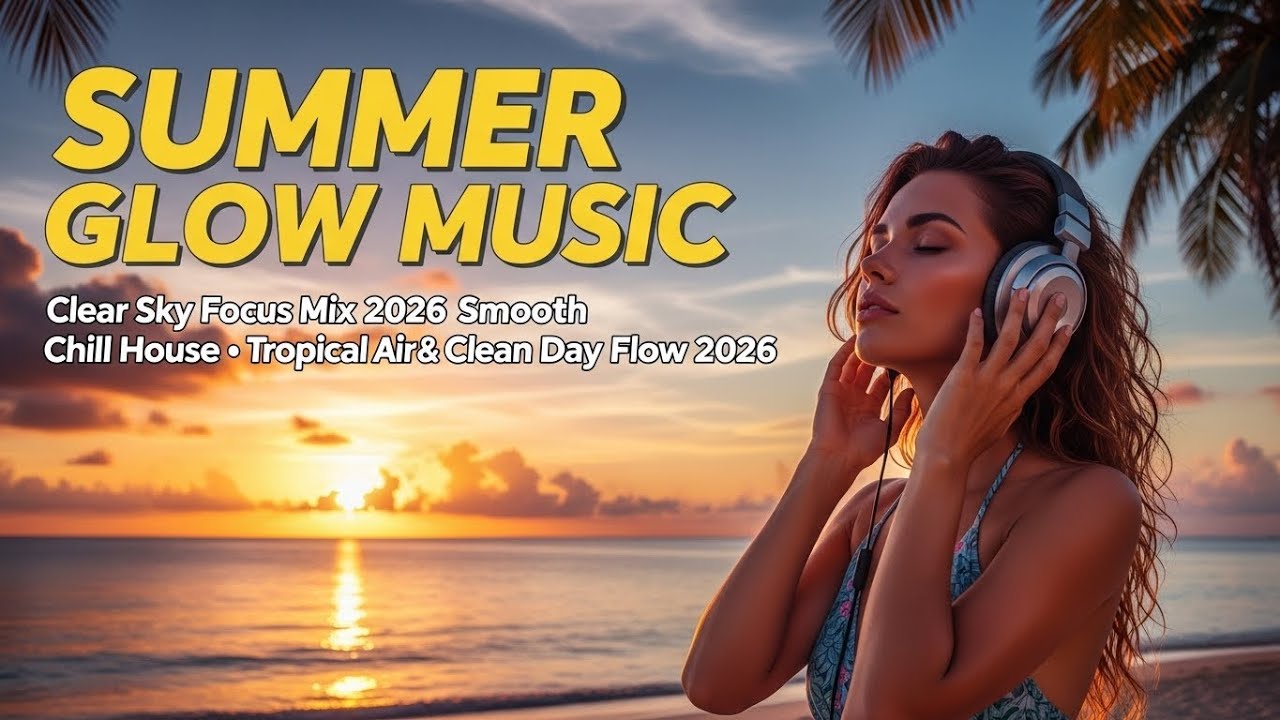 Clear Sky Focus Mix 2026 🍓 Smooth Chill House &bull; Tropical Air & Clean Day Flow 2026 #ibiza