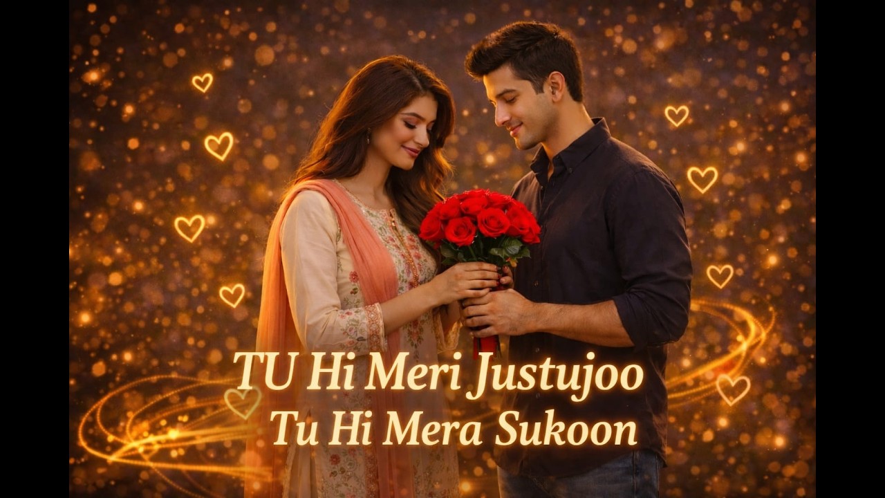 Tu Hi Meri Justujoo | Romantic Melody Song | AI-Generated Bollywood Style | Urdu & Hindi