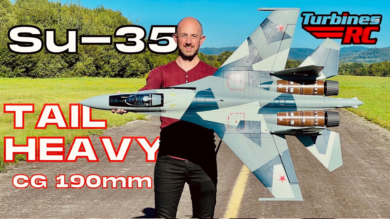 TAIL HEAVY AEROBATICS Su-35 • Freewing Su-35 Twin 70mm HP EDF Jet •  (English/Français) 4K 60fps