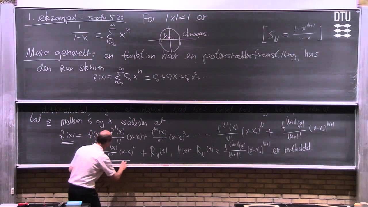 Rækker Med Variable Led Kvotient Og Potensrækker Del 1