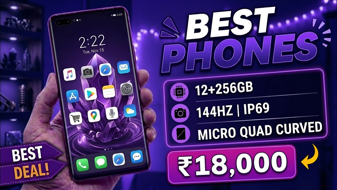 Best Phones Under ₹18,000 in February 2026 🔥 Performance + Camera Kings!