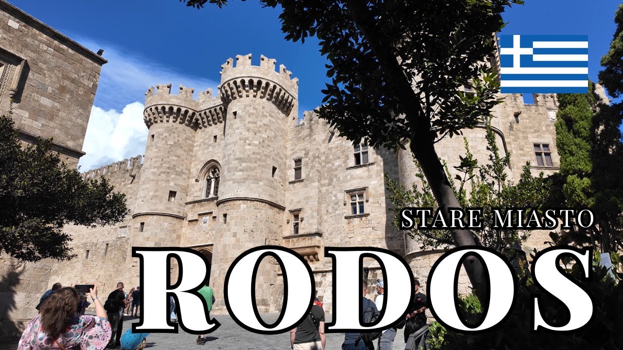 Miasto Rodos - średniowieczna stolica rycerzy, słońca i kot&oacute;w