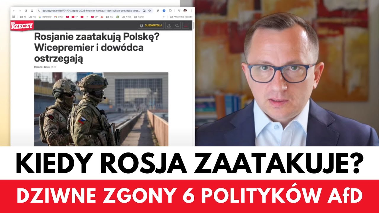 Czy Rosja zaatakuje Podczas Ćwiczeń ZAPAD? Dlaczego Politycy AfD Giną?