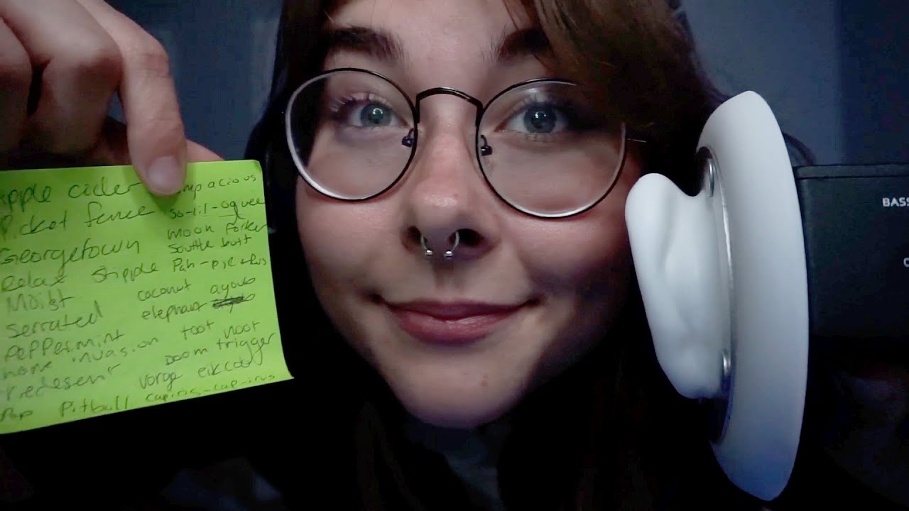✨ Rare ✨ ASMR Trigger Words