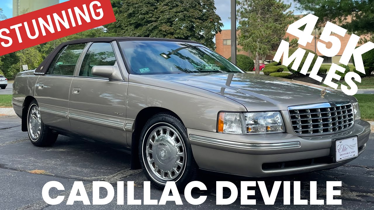 1999 Cadillac DeVille Absolutely Stunning Example! For Sale By Elite Motor Cars Of Peabody MA Sold