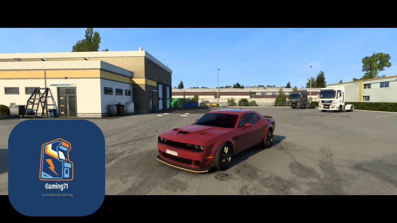 Euro Truck simulator 2 | Dodge Challenger SRT Hellcat Widebody 2018