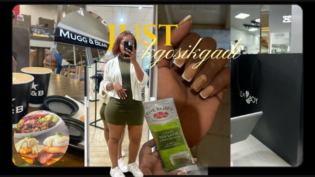 JUST KGOSIKGADI: dates + matcha taste test + galxboy unboxing + new set & more ! #vlog 🐾🫧