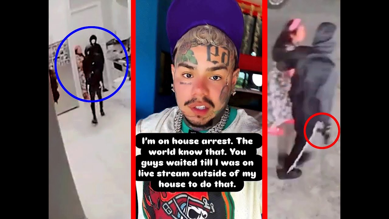 Attackers Break Into Tekashi 6ix9ine Mansion & Hold His Mother At Gunpoint (VIDEO)