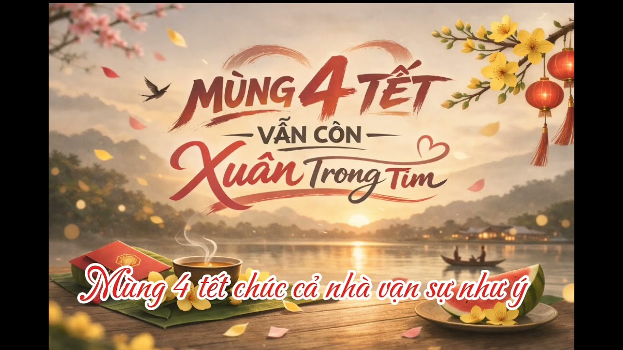 MÙNG 4 TẾT VẪN CÒN XUÂN TRONG TIM | Rap EDM Tết Cực Cháy mới nhất 2026