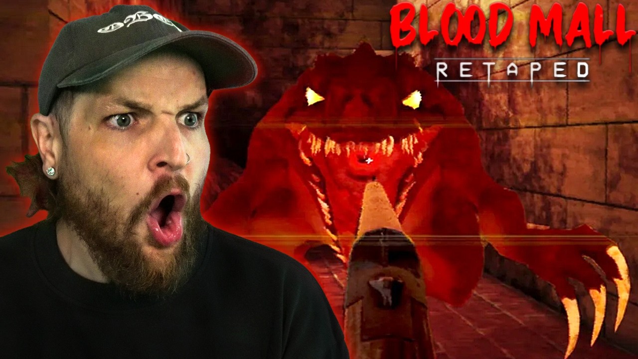 ПОТРЯСАЮЩИЙ КОРОТКИЙ ХОРРОР | Blood Mall: Retaped (Полная игра)