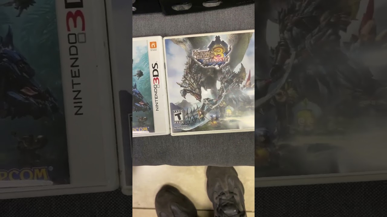 Monster hunter Games for Nintendo 3DS #gaming #gamer #nostalgia #nintendo #nds #nintendo3ds #shorts