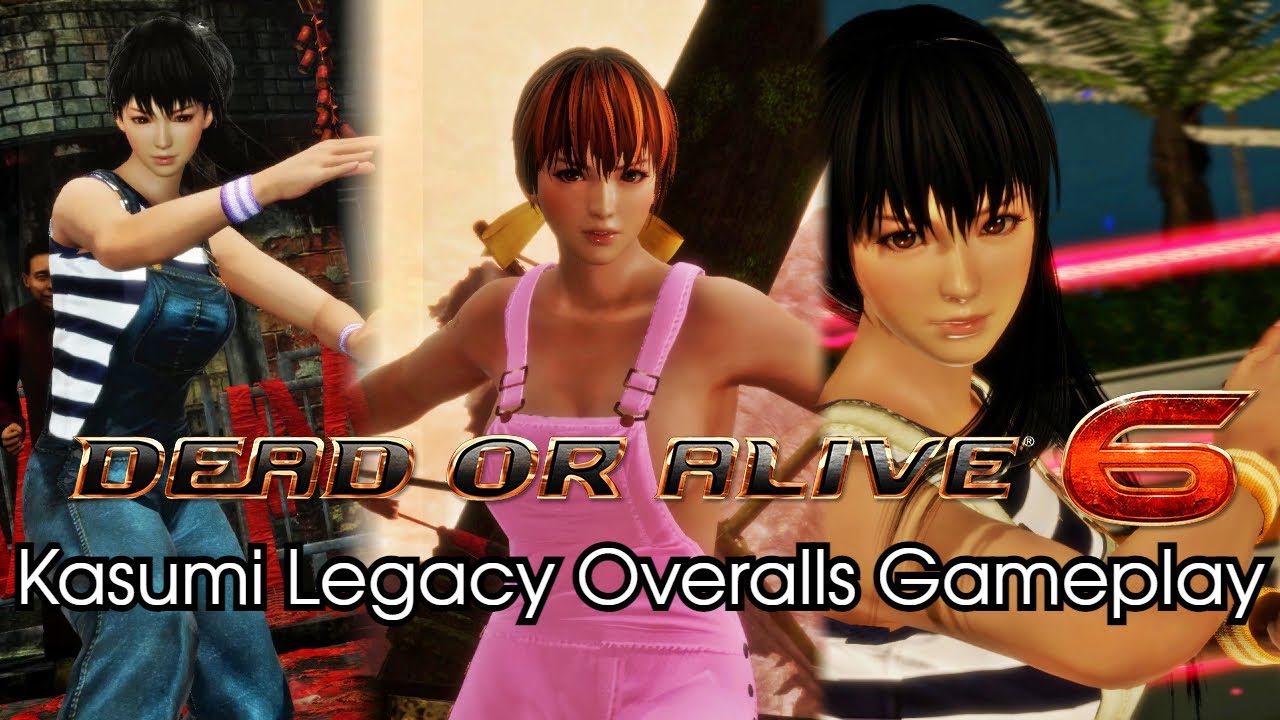 DOA6: Kasumi Legacy Overalls Gameplay