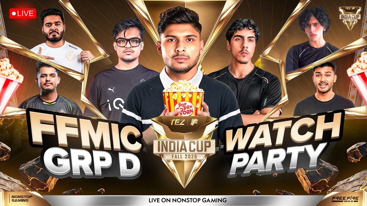 FFMIC 2026 FALL PLAY INS DAY-4 WATCH PARTY 🥶 || TSG vs RES vs CTZ vs TC        #iqoo15r