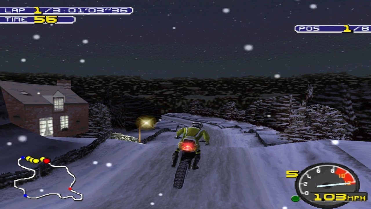 Moto Racer 2 Gameplay Moto X Championship (PSX)