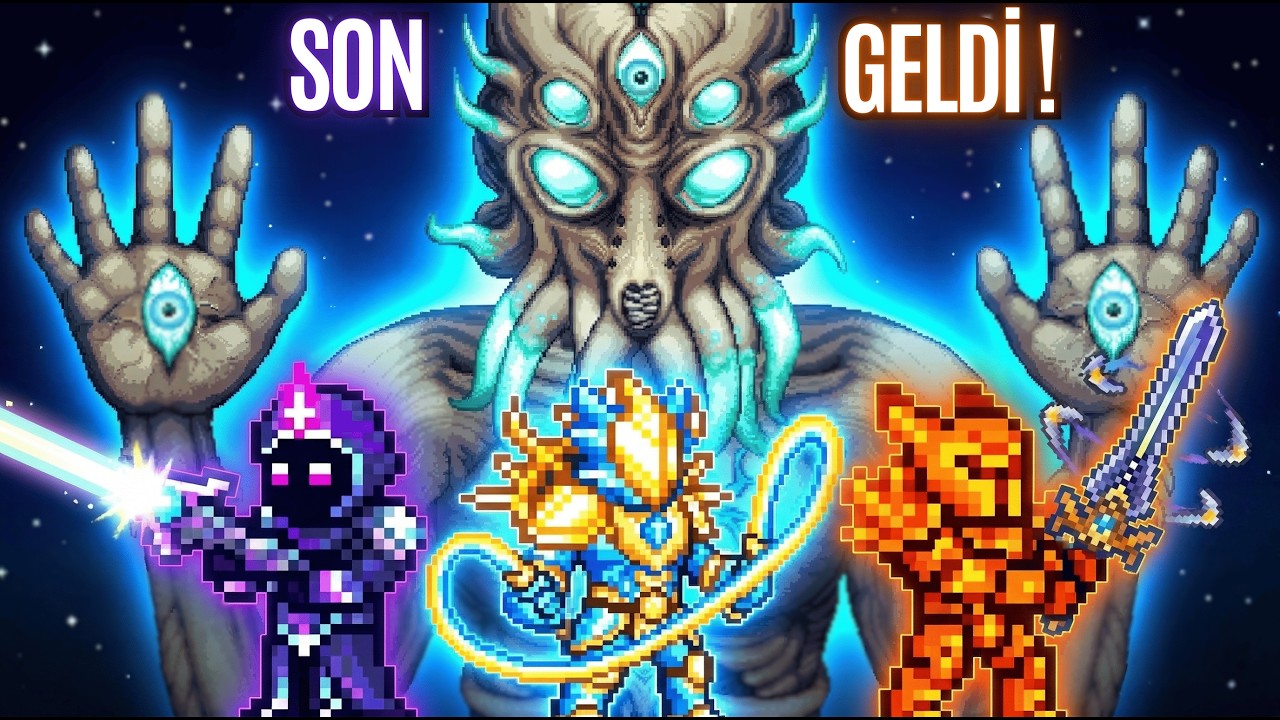 EN GÜÇLÜ BOSS 🗣️🔥 (MOON LORD) | Terraria 1.4.5 Türkçe Multiplayer FİNAL