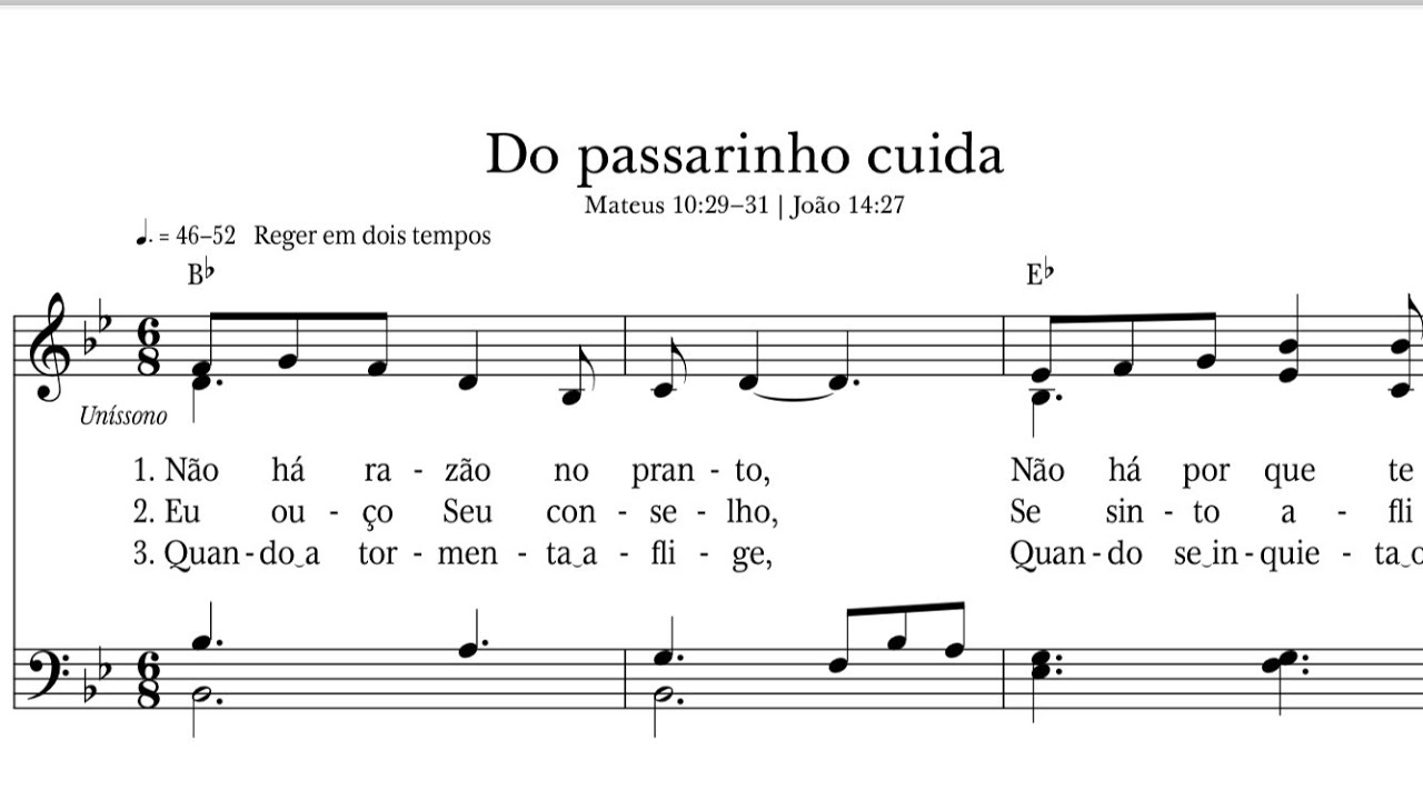 Do Passarinho Cuida | 🐤 Novos Hinos SUD 1005 - Primária