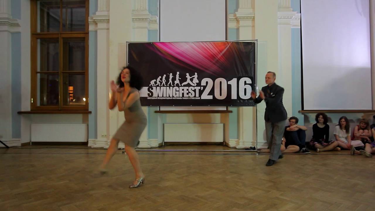 SwingFest 2016. Cabaret. Lennart Westerlund and Alexandra Alkhimovich