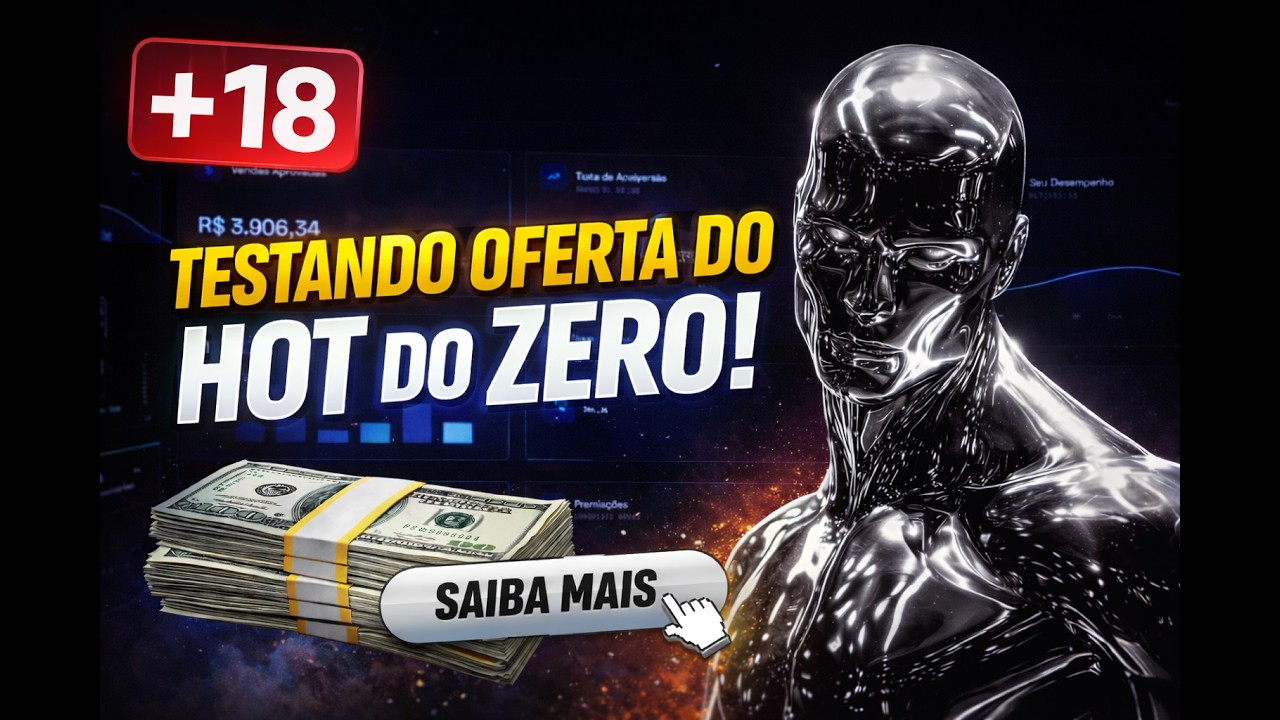 FIZ R$ 400,00 EM 1 DIA TESTANDO OFERTA NO NICHO HOT