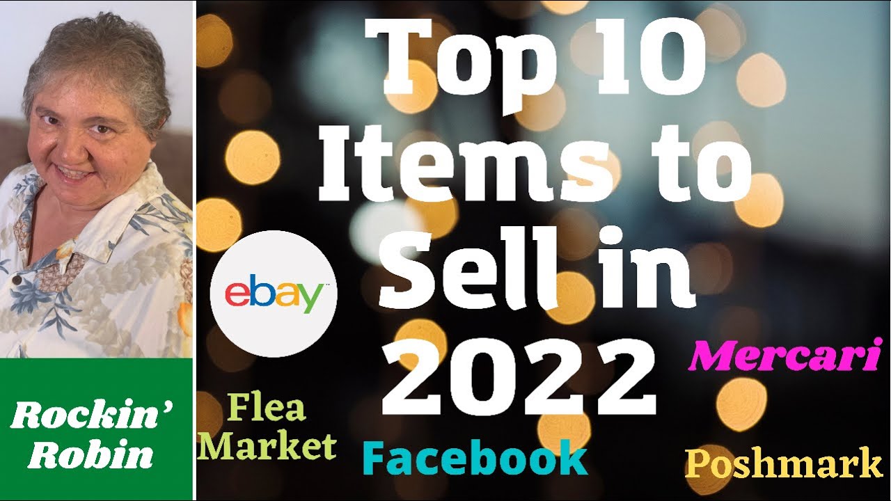 Top 10 items Categories to sell on EBay & Mercari online in 2022 #eBay