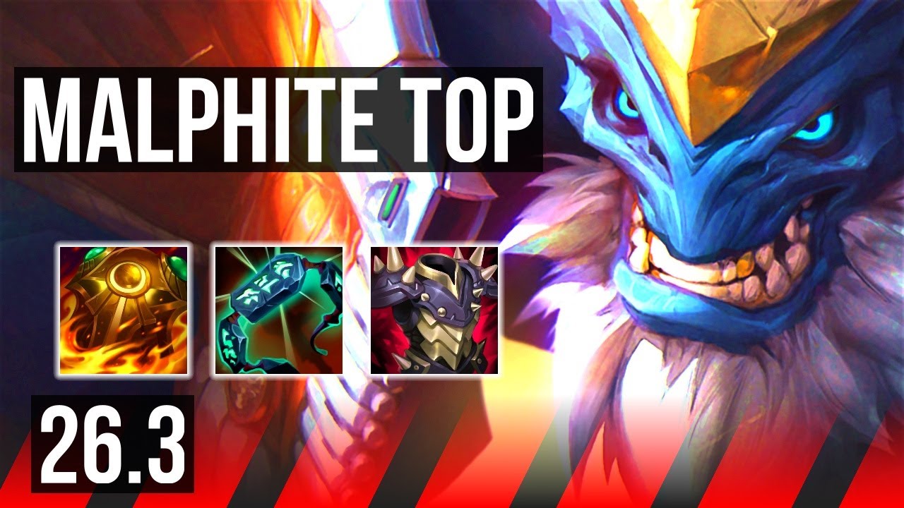 MALPHITE vs NASUS (TOP) | 49K damage, Good KDA: 11/2/19 | KR Diamond | 26.3