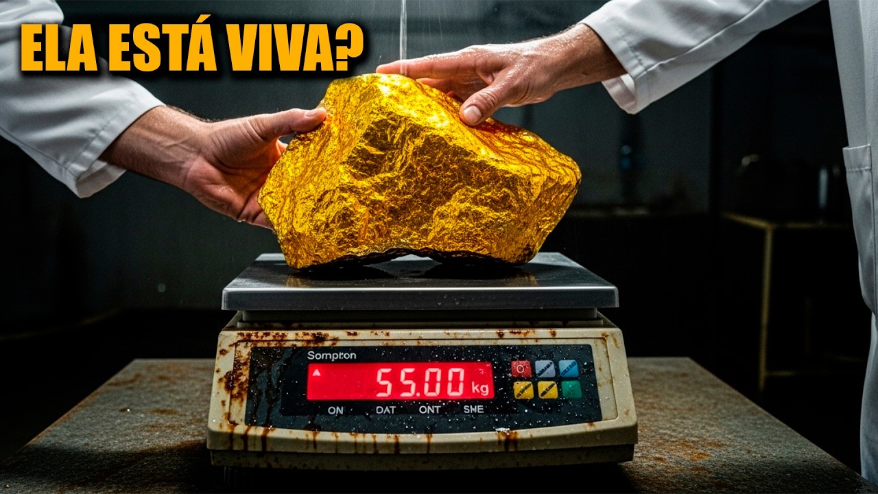 Engordou 7kg Sozinha no Cofre: O Mistério da Pepita de R$ 12 Milhões que 