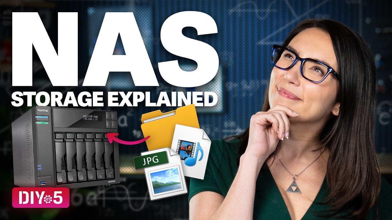 What is Network Attached Storage (NAS)? &ndash; DIY in 5 Ep 272