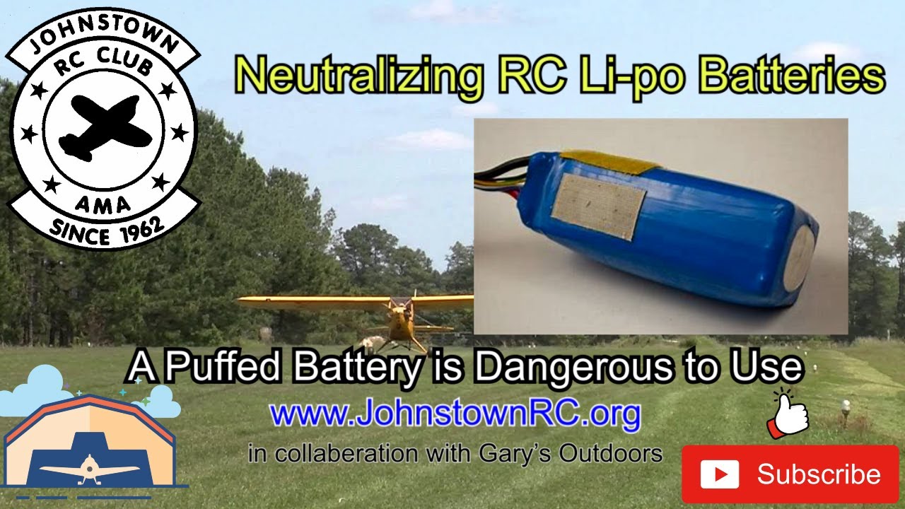 How to Discharge & Neutralize RC Li-po batteries for Safe Disposal