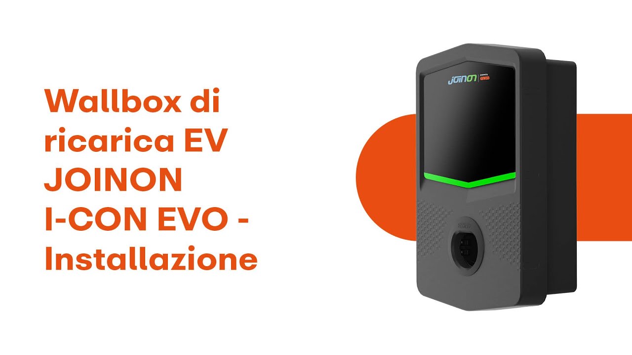 Wallbox di ricarica EV JOINON I-CON EVO - Installazione