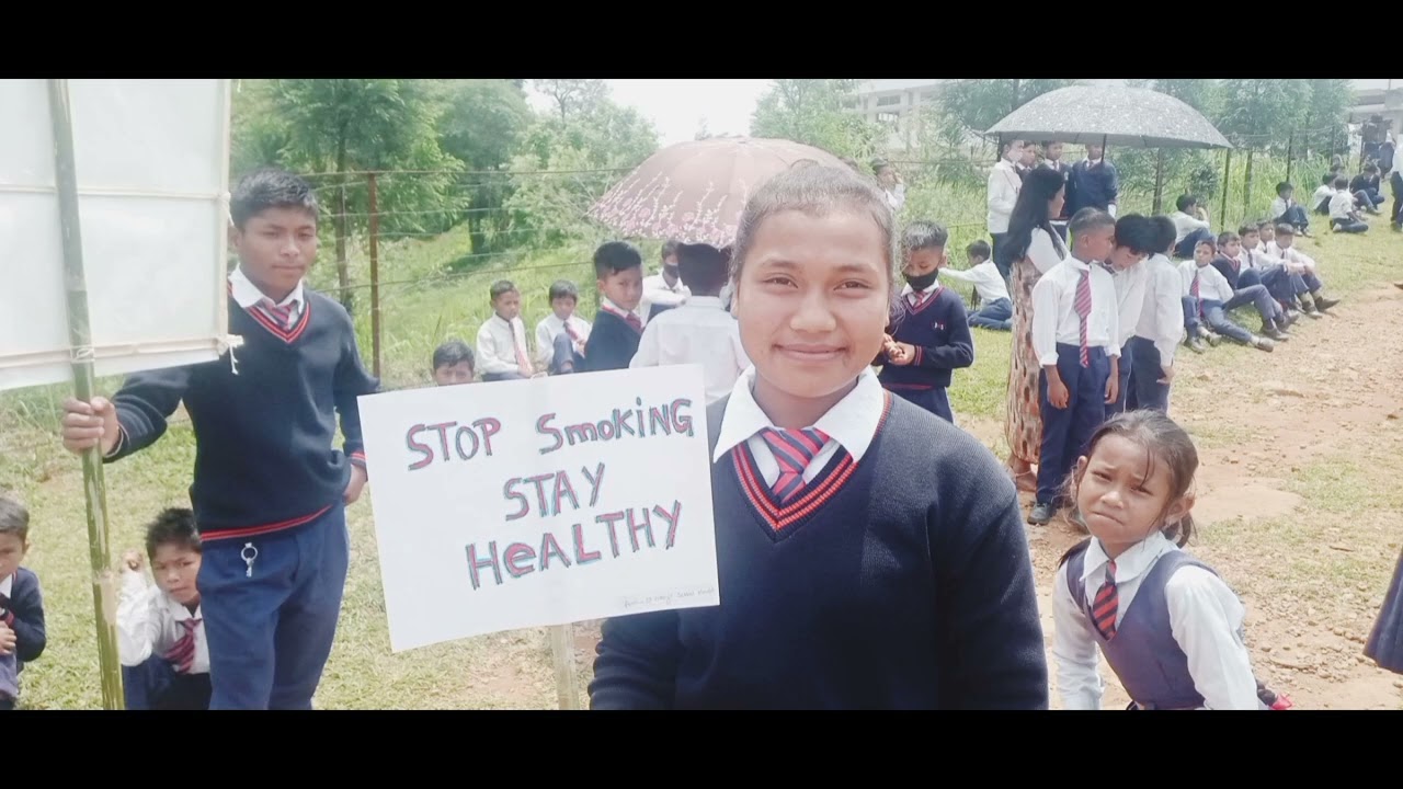 Say No To Tobacco ✖️|| St.Mary's Secondary School @ Maweit