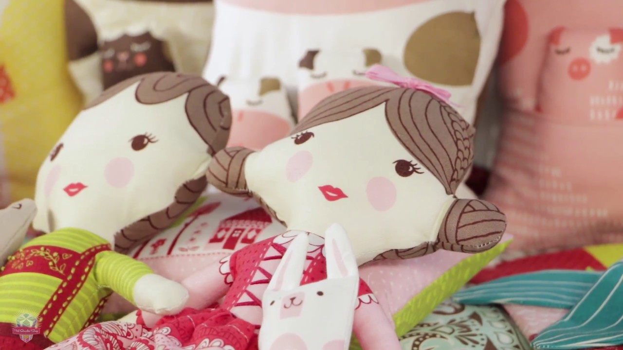 Fabric Doll Showcase by Stacy Iest Hsu - Fat Quarter Shop