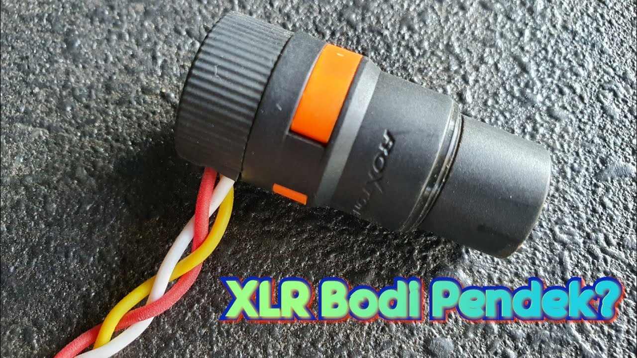 Mencoba Konektor XLR Versi Baru Berbadan Pendek (Low Profile) Roxtone Seri LX3F Dan LX3M