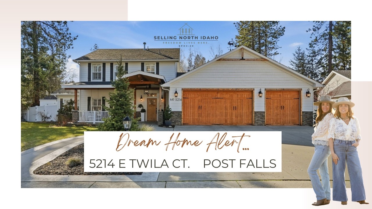 PENDING: The DREAM Idaho home by the River... where life Unfolds