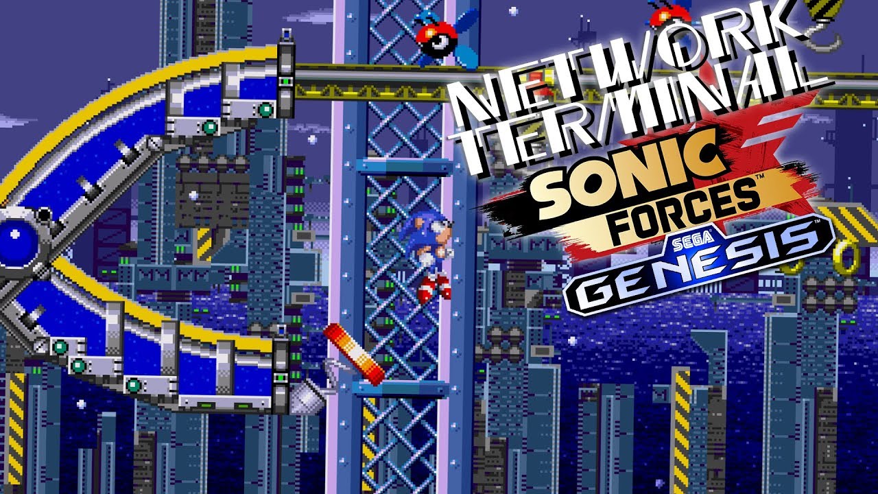 Sonic Forces - Network Terminal: Exterior (Sega Genesis Remix)