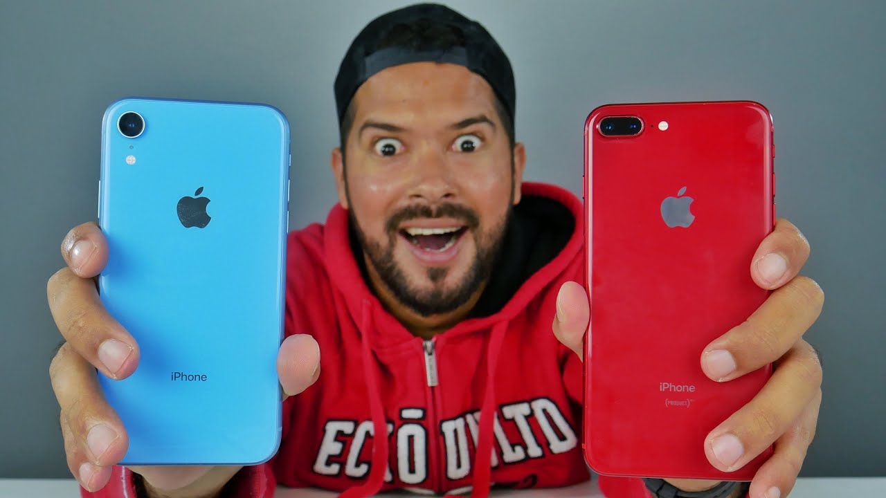 IPHONE XR VS IPHONE 8 PLUS, COMPARATIVO DE CÂMERAS! 🔥