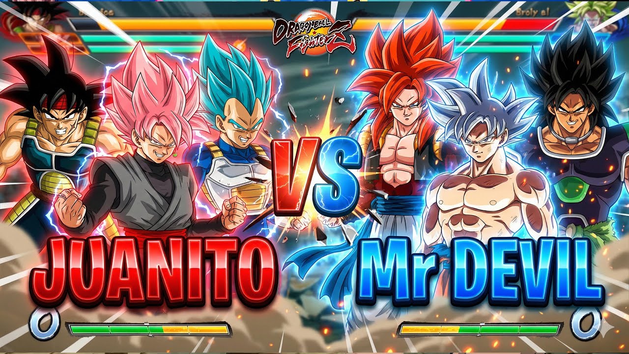 🔥 JUANITO vs MR DEVIL – The ULTIMATE Dragon Ball FighterZ Battle! 🔥