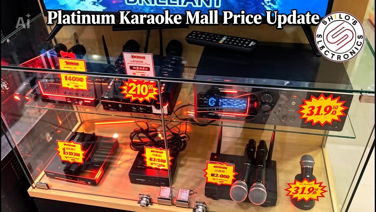 Platinum Karaoke Mall Price Update as of June 2026