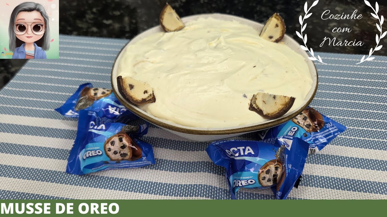 MUSSE DE OREO MUITO PRÁTICO 
