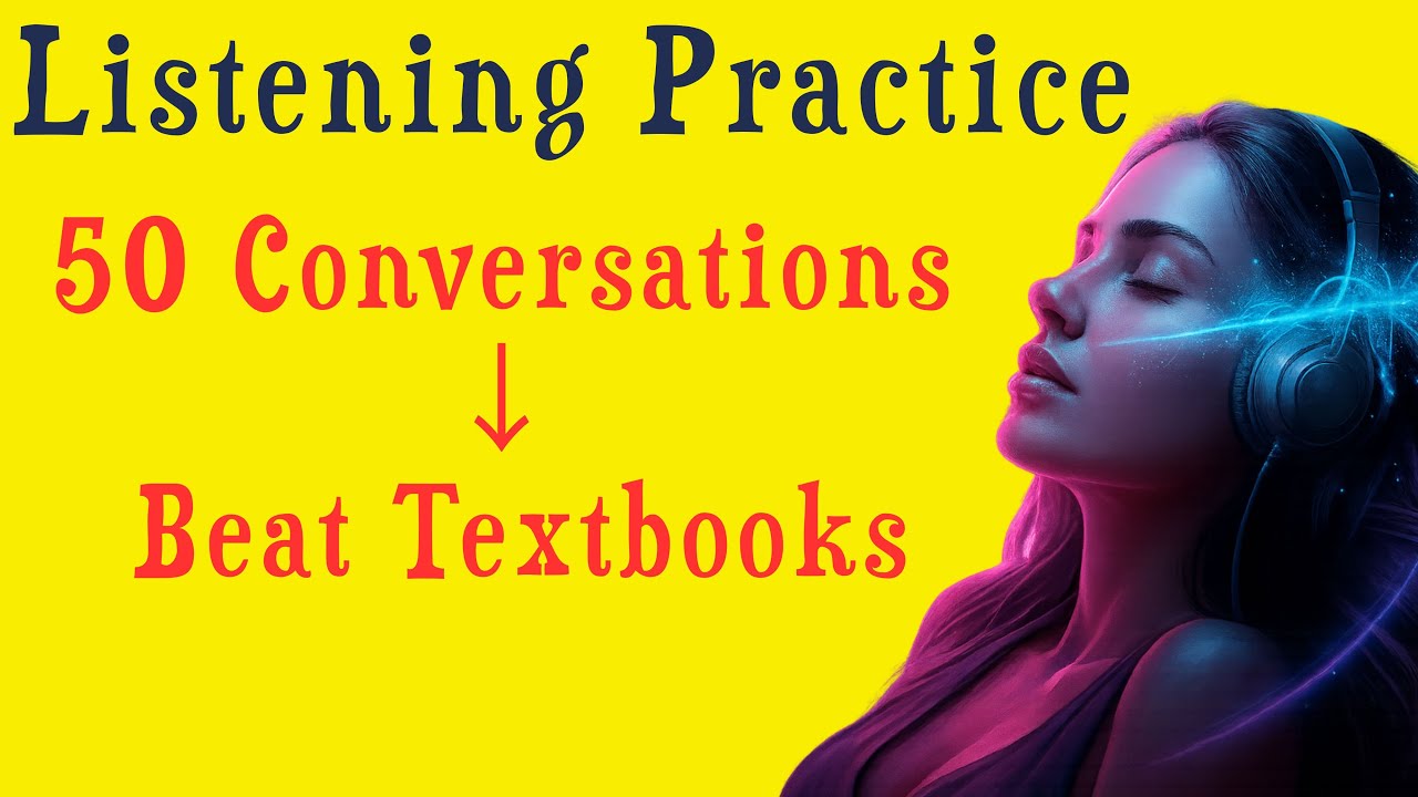 50 Conversations Beat Textbook English | Daily Speaking Practice | Slow Podcast A1-A2