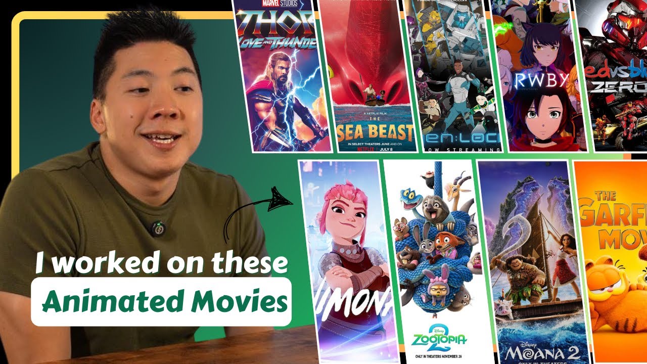 Peter Dang, Feature Animator (Disney, Sony, DNEG, Method, Rooster Teeth)