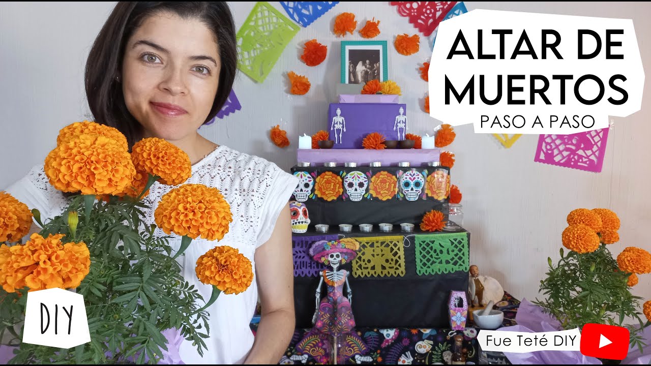 Como hacer un altar de muertos paso a paso / Día de muertos