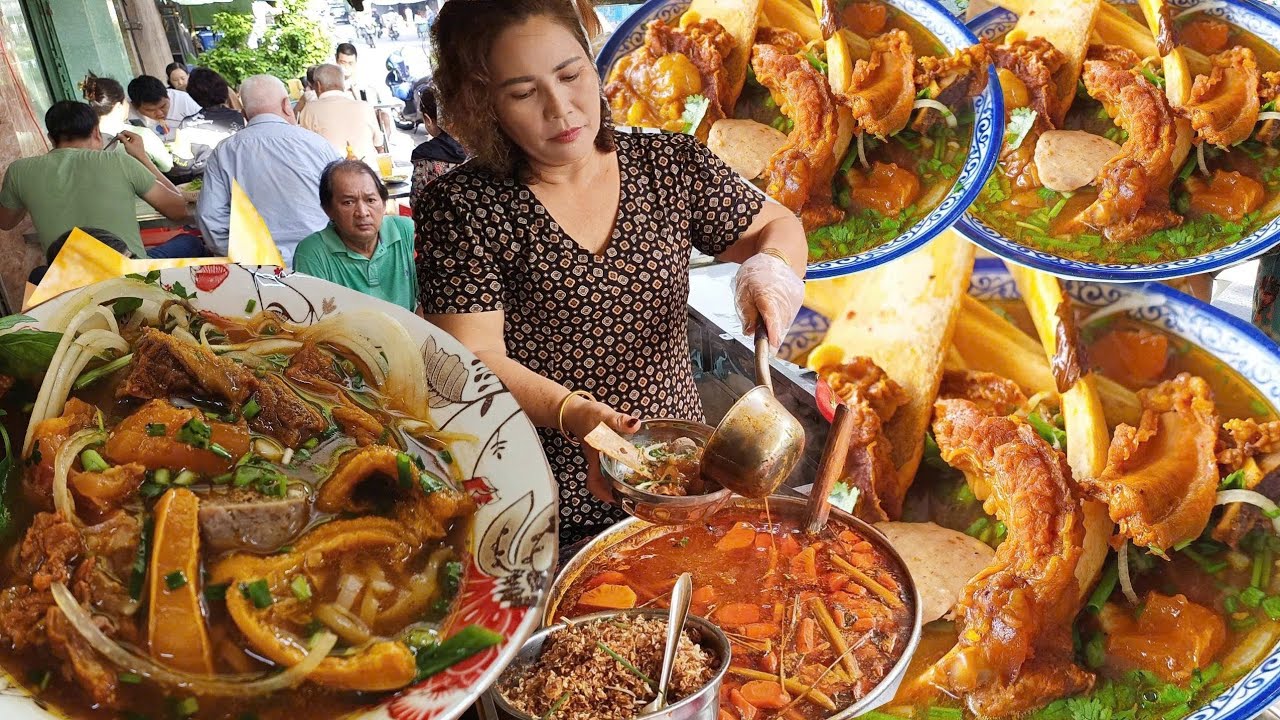 Ở Sài Gòn muốn ăn hủ tiếu bò kho ngon rẻ thì đến chỗ này tô full topping chỉ 40k khách đông kín luôn