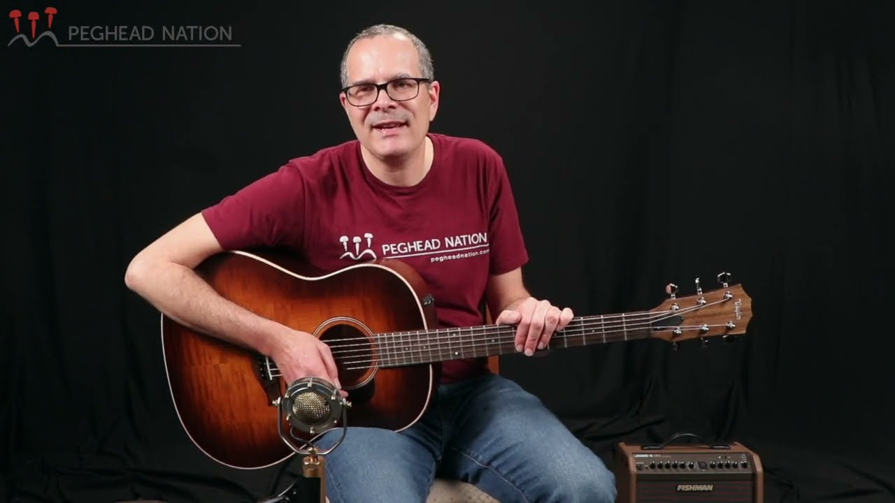 Taylor AD27e Flametop Demo from Peghead Nation